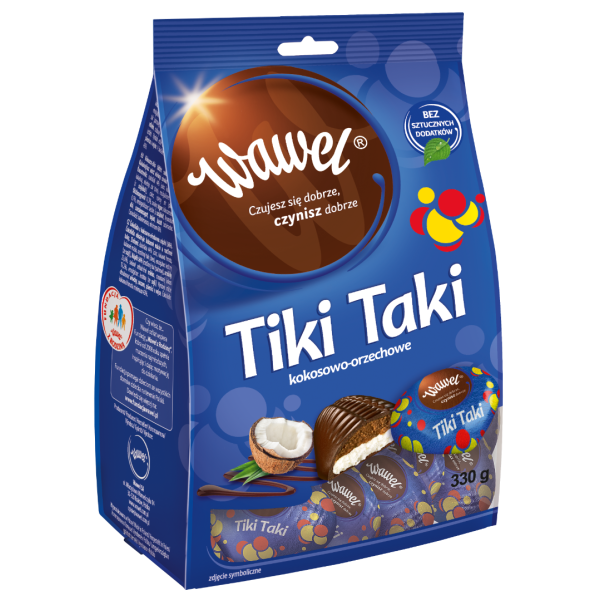 Wawel "Tiki Taki" Konfekt mit Kokos 330 g