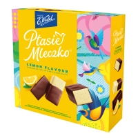 Wedel "Ptasie Mleczko" Schaumzuckerkonfekt mit Zitronengeschmack 340 g Wedel "Ptasie Mleczko" Schaumzuckerkonfekt mit Zitronengeschmack 340 g