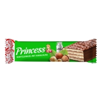 Princess Waffelriegel mit Haselnuss in Milchschokolade 40 g Princess Waffelriegel mit Haselnuss in Milchschokolade 40 g
