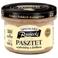 Rusiecki "Pasztet wykwintny z drobiem" Geflügelleberwurst 160 g Rusiecki "Pasztet wykwintny z drobiem" Geflügelleberwurst 160 g