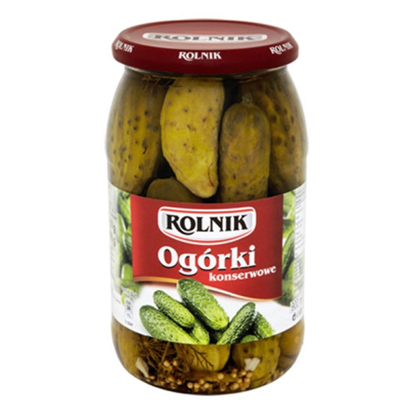 Rolnik "Ogorki" Polnische Gewürzgurken 460 g