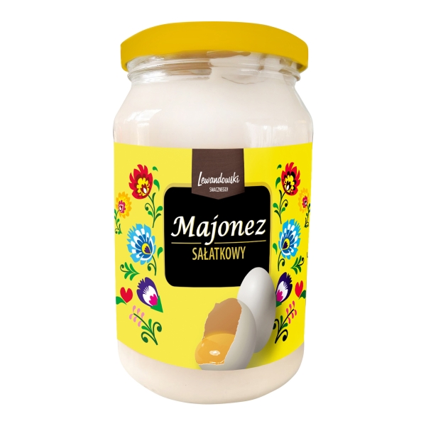 Lewandowski Mayonnaise Sałatkowy 400 ml Lewandowski Mayonnaise Sałatkowy 400 ml