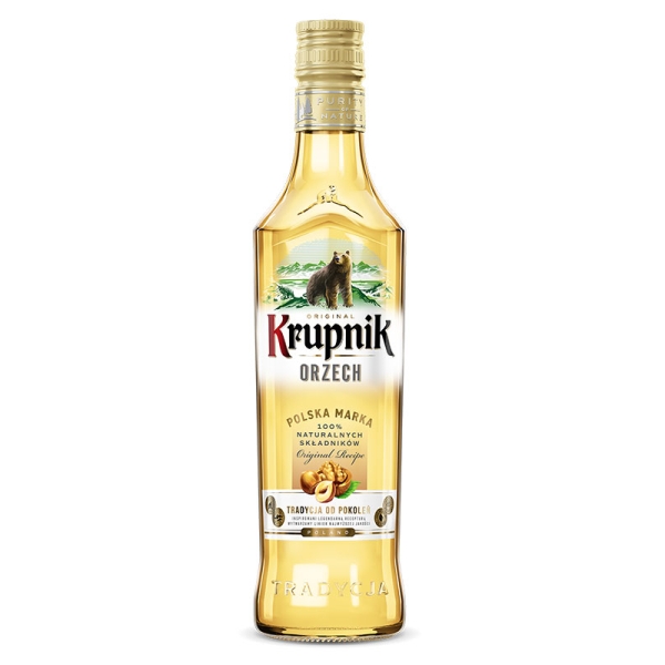 Likör mit Haselnuss- und Walnussgeschmack 28% vol. 500 ml
