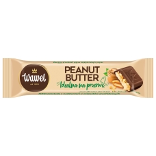 Wawel Peanut Butter Schokoladenpralinen mit gesalzener Erdnussfüllung 37 g Wawel Peanut Butter Schokoladenpralinen mit gesalzener Erdnussfüllung 37 g