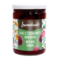 Lewandowski rote Bete Kugeln 375 g Lewandowski rote Bete Kugeln 375 g