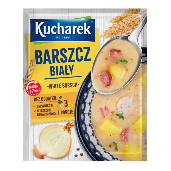 Kucharek Barszcz biały Weißer Borschtsch Instantsuppe 40 g