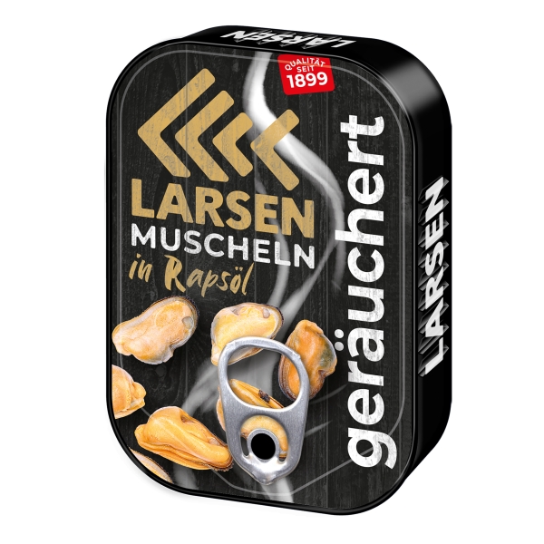 LARSEN Muscheln geräuchert 110 g