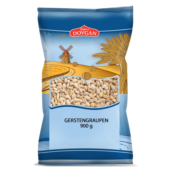 DOVGAN Perlowka Gerstengraupen 900 g