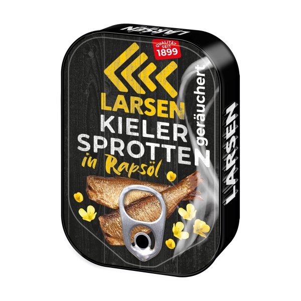LARSEN Kieler Sprotten in eigenem Saft und Rapsöl 110 g