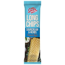 Smack Snack Long Chips French Style Sourcream & Herbs 60 g Smack Snack Long Chips French Style Sourcream & Herbs 60 g