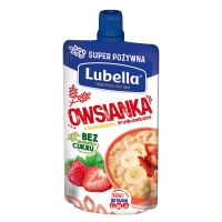 Lubella Owsianka - Porridge mit Bananen und Erdbeeren 100 g Lubella Owsianka - Porridge mit Bananen und Erdbeeren 100 g