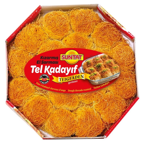 SUNTAT Tel Kadayif Teigfäden geröstet 400 g