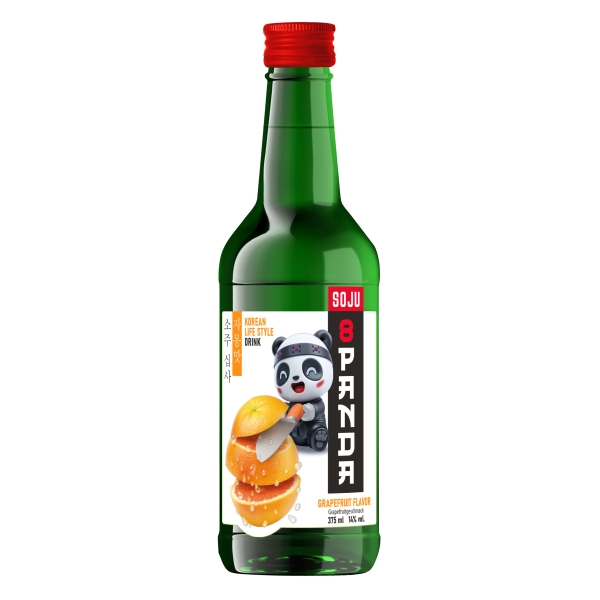 8Panda SOJU Grapefruit 14% vol. 375 ml 8Panda SOJU Grapefruit 14% vol. 375 ml