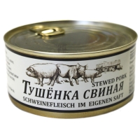 Stewed Pork Schweinefleisch im eigenen Saft "Tuschonka" 325 g Stewed Pork Schweinefleisch im eigenen Saft "Tuschonka" 325 g
