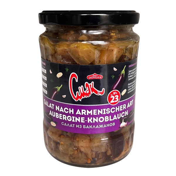 Cmak Salat nach armenischer Art Auberginen-Knoblauch 530 g Cmak Salat nach armenischer Art Auberginen-Knoblauch 530 g