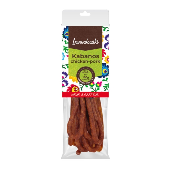 Lewandowski Kabanos chicken-pork 100 g Lewandowski Kabanos chicken-pork 100 g